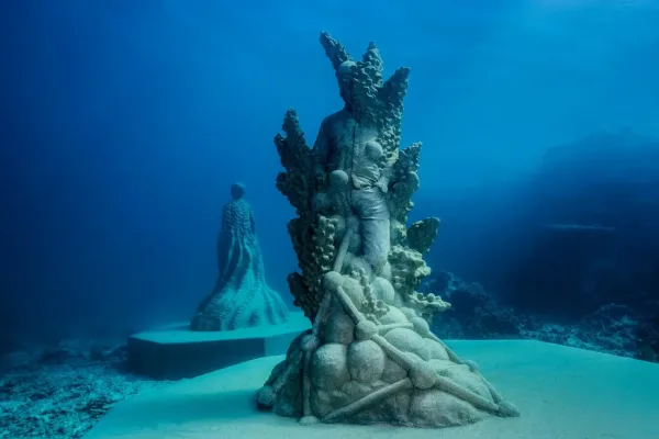 Visit the Museum of Underwater Art (MOUA), Townsville