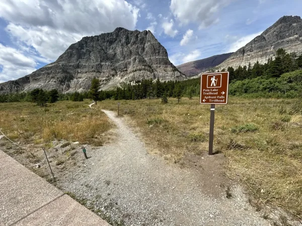 Hidden Hike to Apikuni Falls, things to do in Glacier National Park