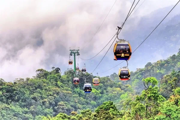 Take a Cable Car to Truc Lam Monastery, things to do in Dalat
