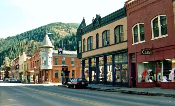 Wallace, Idaho, small towns in USA