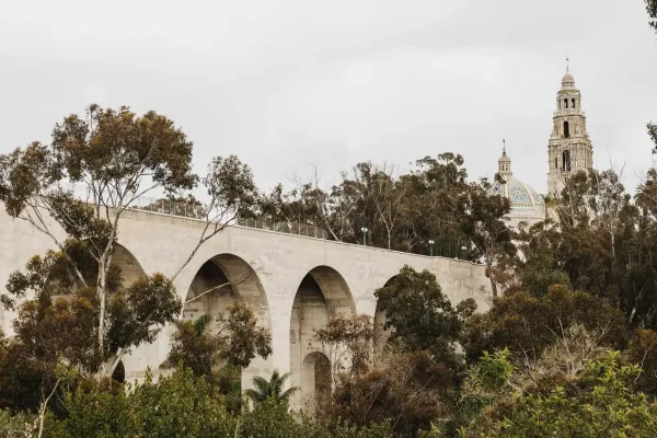 Cabrillo Bridge Walk, San Diego