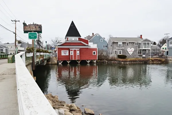 Kennebunkport, Maine, East Coast in winter