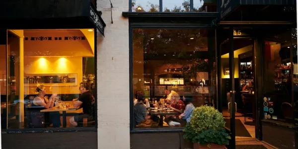 Dessert at Papa Haydn + NW 23rd Walk, Portland date ideas