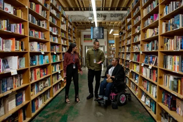 Explore Powell’s City of Books, dating in Portland