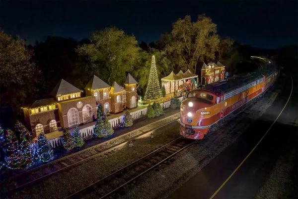 Holiday Train Rides, Christmas events in Sacramento