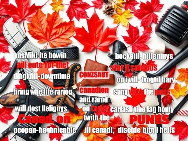 Canadian cultural symbols with British Columbia puns Canadian cultural symbols with British Columbia puns