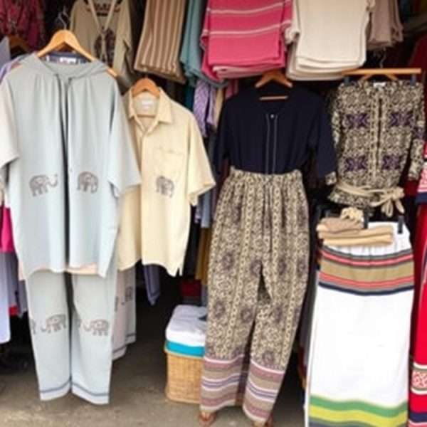 Comfortable cotton clothing including elephant pants Comfortable cotton clothing including elephant pants