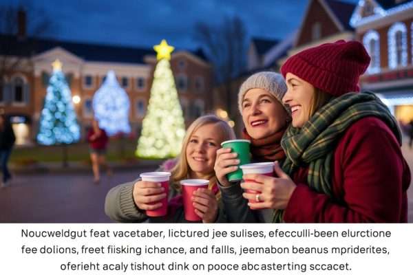 Family enjoying budget-friendly Christmas activities during a road trip Family enjoying budget-friendly Christmas activities during a road trip