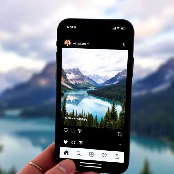 Instagram mockup with British Columbia pun captions