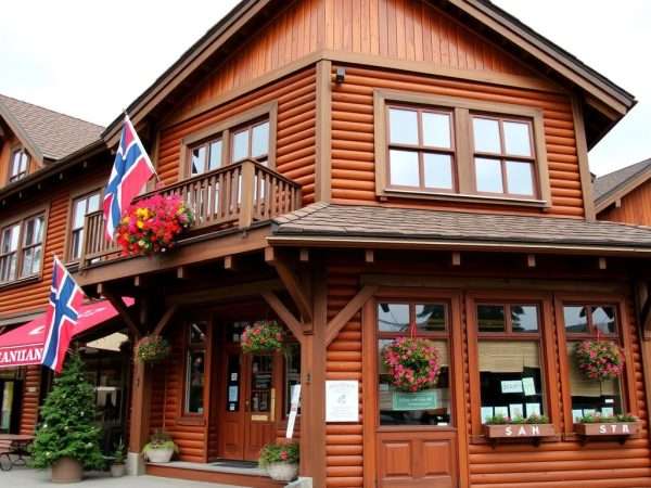 Traditional Scandinavian-inspired architecture in Duluth Traditional Scandinavian-inspired architecture in Duluth