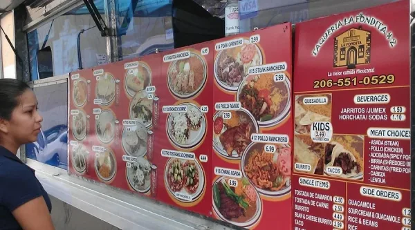 Taqueria la Fondita, food trucks in Seattle