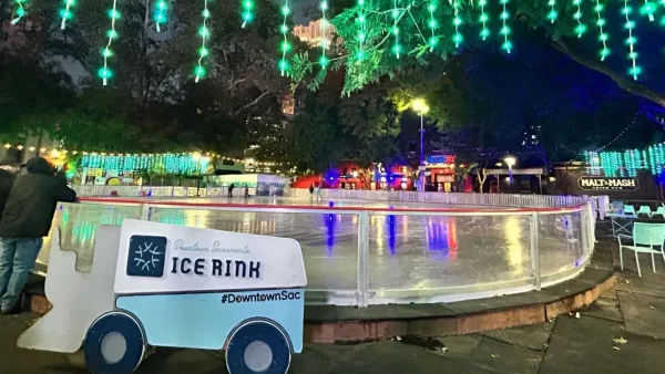 Ice Skating in Sacramento, Christmas in Sacramento