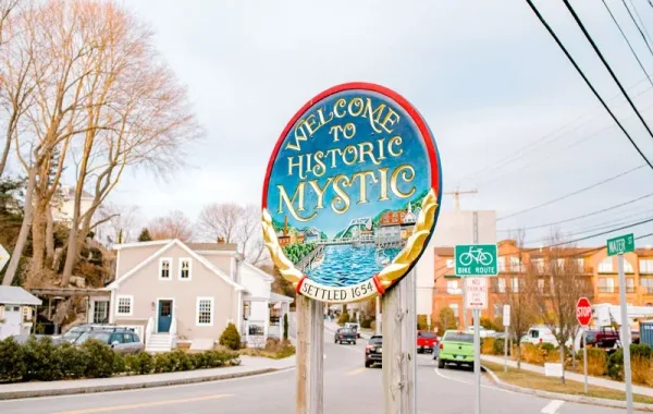Mystic, cute towns in CT