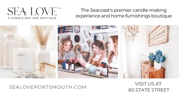 Sea Love Candle Bar, date night ideas in Portsmouth