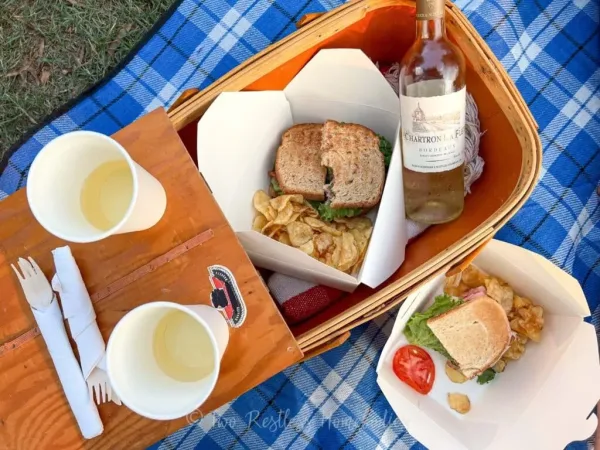 Garnett’s Cafe Picnic at Libby Hill, date night ideas in Richmond
