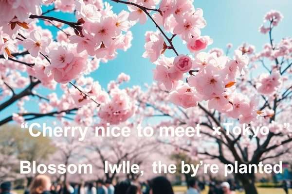 Cherry blossoms in Tokyo with pun captions Cherry blossoms in Tokyo with pun captions