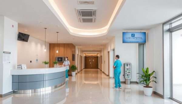 Modern Mexican hospital facility showing healthcare costs in Mexico 2026