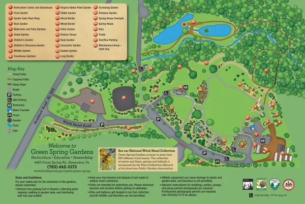 Visit to Green Spring Gardens, Alexandria