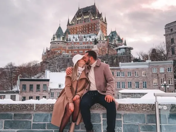 Quebec City on Valentines Day