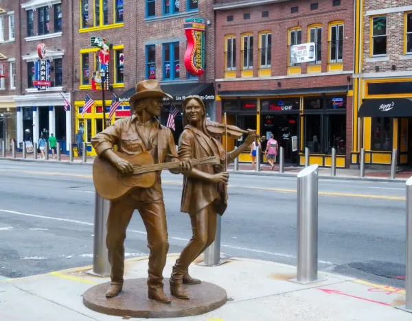 Experience Broadway’s Classy Honky Tonks, romantic things to do in Nashville