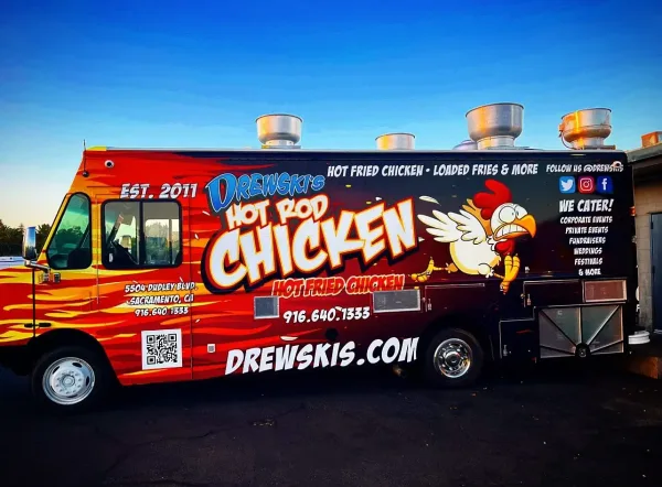 Drewski’s Hot Rod Kitchen, best food trucks in Sacramento