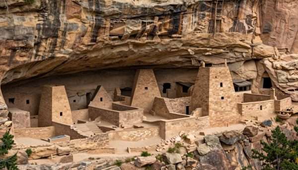 Cliff Palace at Mesa Verde National Park, a UNESCO site in USA