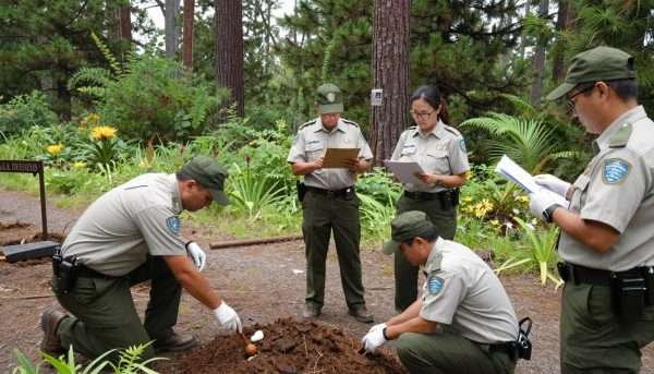 Conservation work being done at a UNESCO site in USA