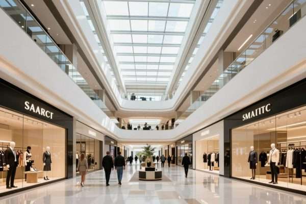 Luxury shopping mall in Santa Fe with high-end stores Luxury shopping mall in Santa Fe with high-end stores