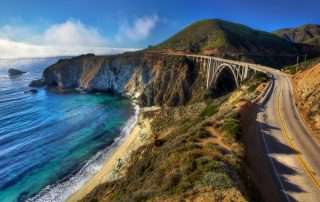 Bixby Creek Bridge on Big Sur coast