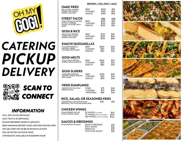 Oh My Gogi, food trucks in Houston