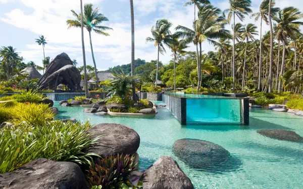 COMO Laucala Island, beach resorts in Fiji