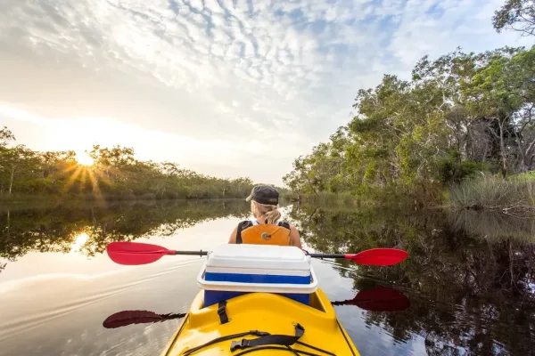 Kayaking & Camping, Noosa River, Brisbane
