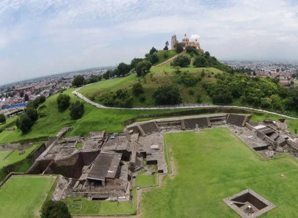 Cholula: The Great Pyramid and Church on the Hill, weekend trips from Mexico City