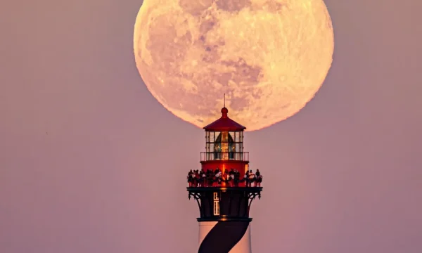 Full Moon at the Fountain of Youth