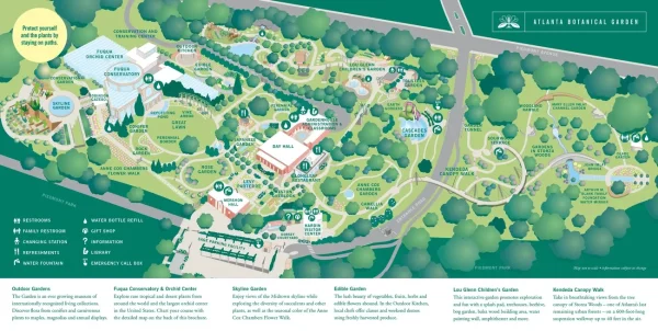 Stroll Through Atlanta Botanical Garden, Atlanta date night ideas