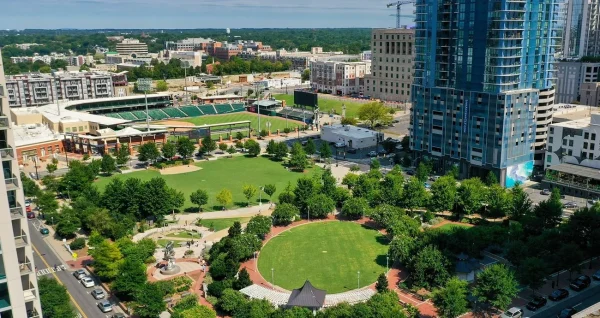 Sunset Picnic at Romare Bearden Park, date night ideas in Charlotte