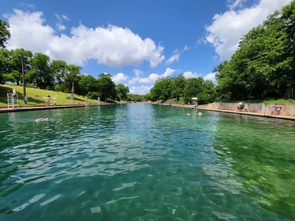 Barton Springs Pool Late Night Swim, date night ideas in Austin