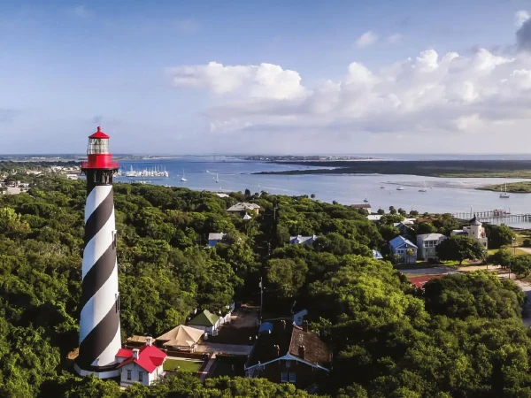 St. Augustine Lighthouse Climb at Golden Hour, date night ideas in St Augustine