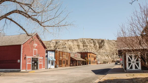 Medora, North Dakota, charming small Midwest towns