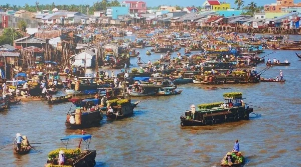 Cai Rang Floating Market, day trips from Ho Chi Minh City