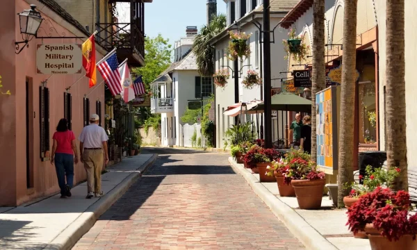 Romantic Stroll Down Aviles Street, date night ideas in St Augustine