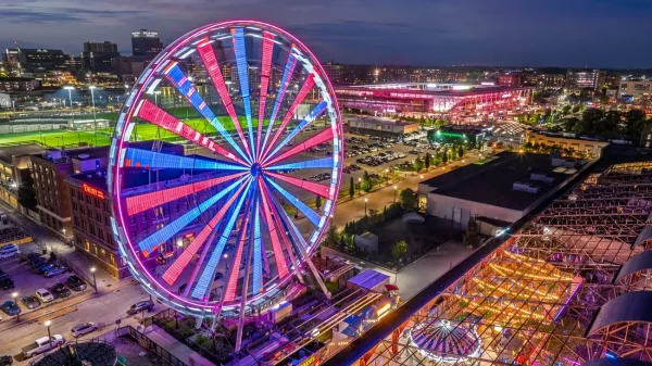 The St. Louis Wheel, date night ideas in St Louis