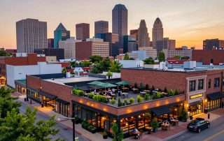Best vegetarian restaurants in Minneapolis downtown skyline with diverse dining options