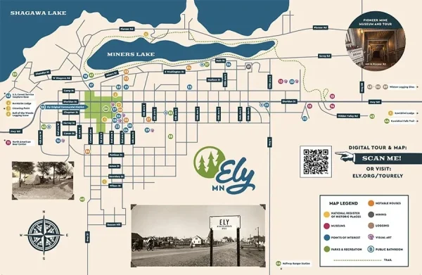 Ely, small towns to visit in Minnesota