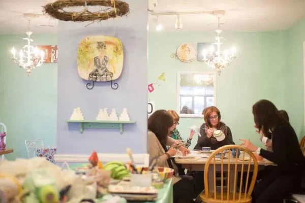 Pottery Painting at Clay Café, date ideas in Columbus Ohio
