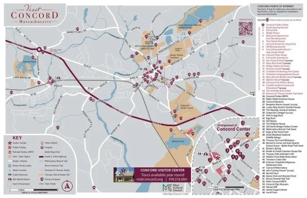 Concord, small towns to visit in Massachusetts
