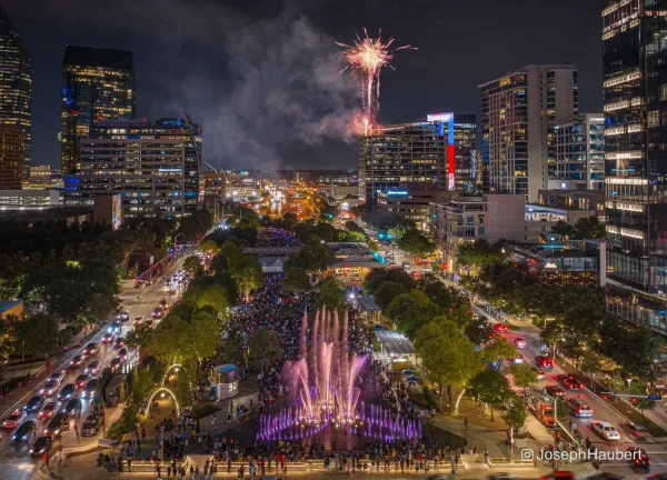 Klyde Warren Park for a Scenic Stroll, date night ideas in Dallas
