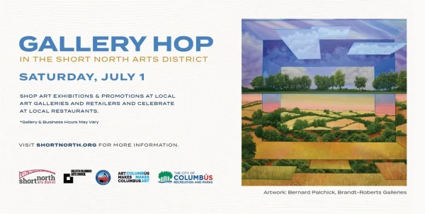 Short North Gallery Hop, date night ideas in Columbus Ohio