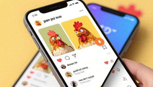 Social media post templates featuring chicken puns Social media post templates featuring chicken puns