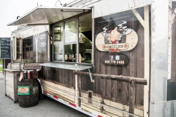 Le Smoking BBQ, food trucks spots in Montreal